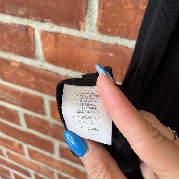 Y2K black embellished tank top - Picture 5 of 5